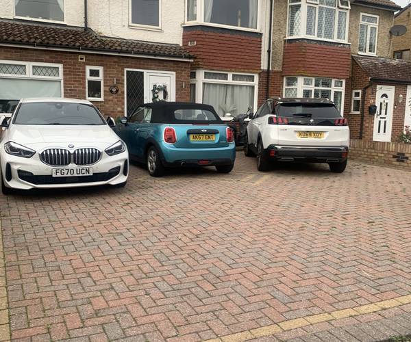 Parking on Riverside Place, TW19