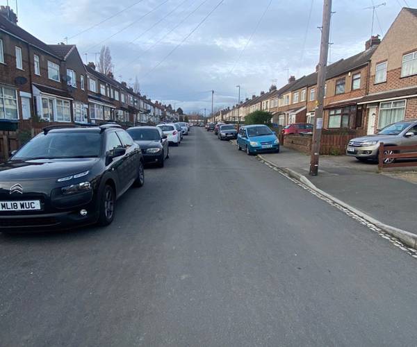 Parking on Glaisdale Avenue, CV6