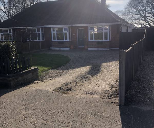 Parking on Holt Road, NR6