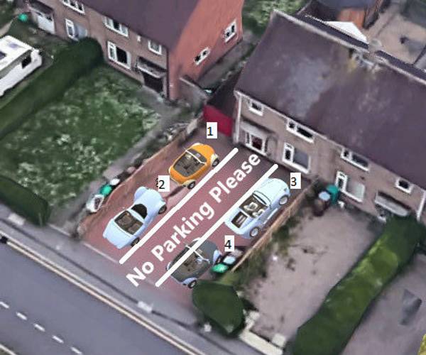 Parking on Grasby Walk, NG11