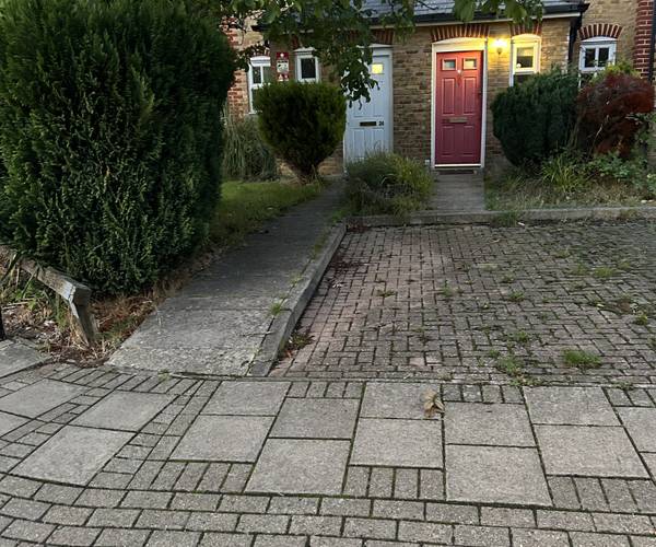 Parking on Heather Close, SE13