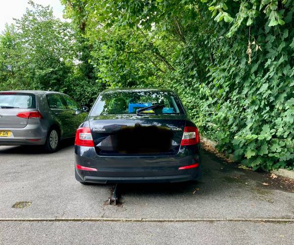 Parking on Longdene Road, GU27