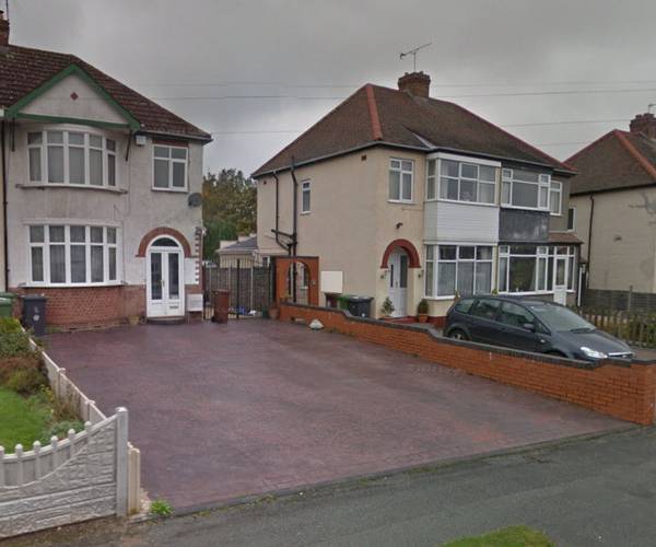 Parking on Crossland Crescent, WV6