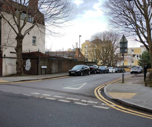 Parking on Brick Lane, E2