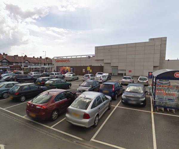 Sainsbury's Birkenhead Car Park