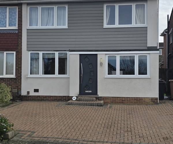 Parking on Hill View Road, CM1