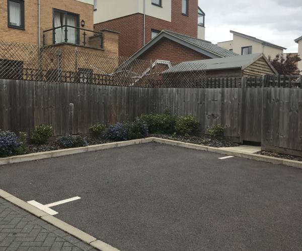 Parking on Langham Way, MK6