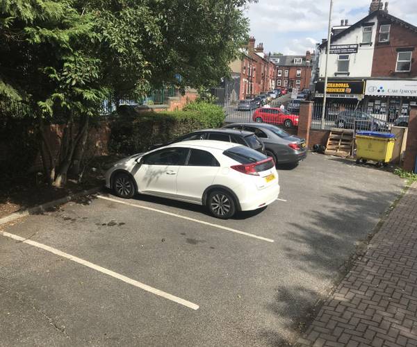 Parking on Roundhay Road, LS8