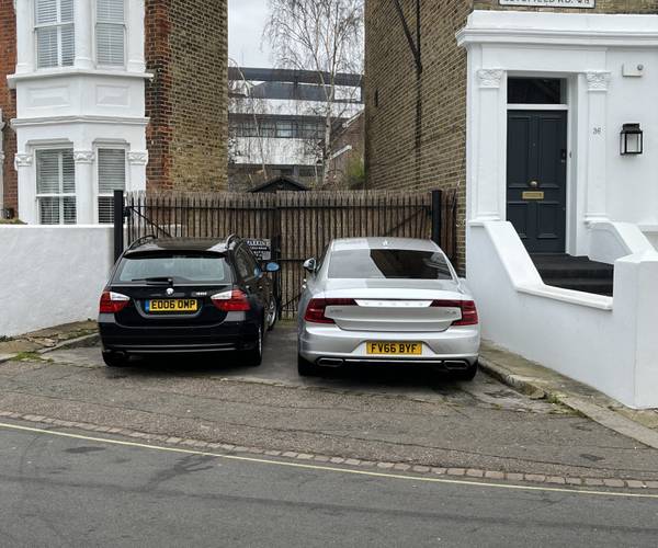 Parking space on Leysfield Road