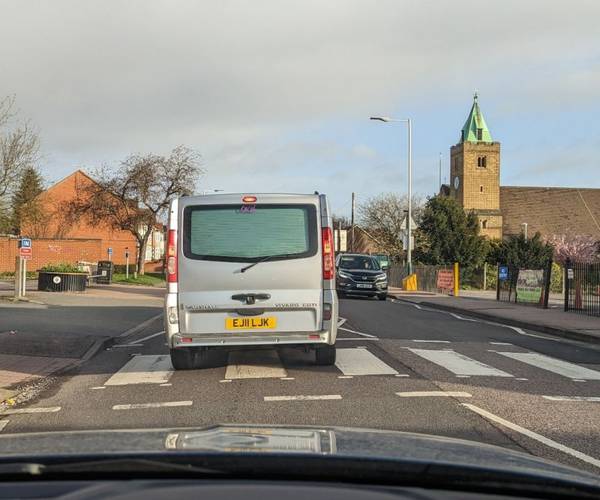 Parking on Gubbins Lane, RM3