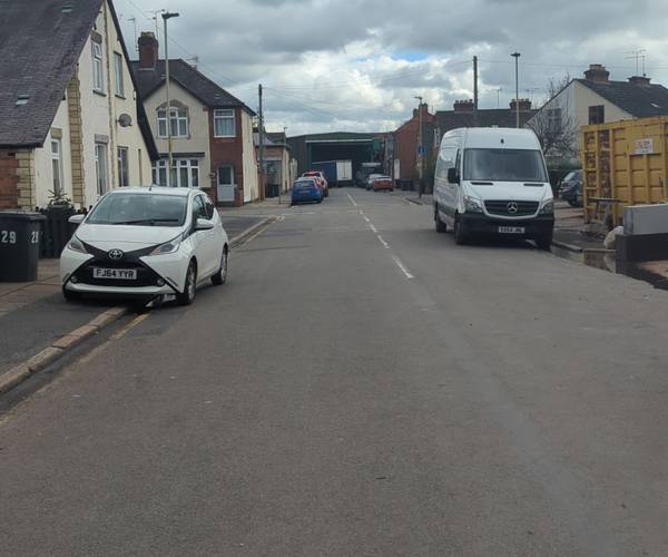 Parking on Greenhithe Road, LE2
