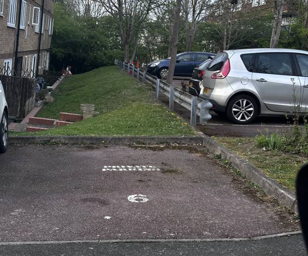 Parking on Chilham Close, ME4
