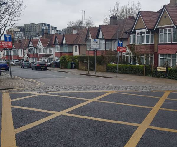 Parking on Manor Drive, HA9