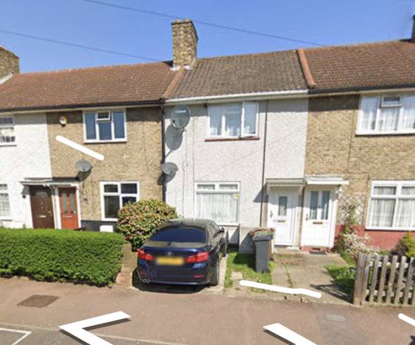 Parking on Blackborne Road, RM10