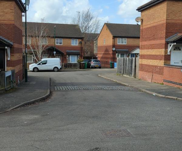 Parking on Hornbuckle Court, NG7