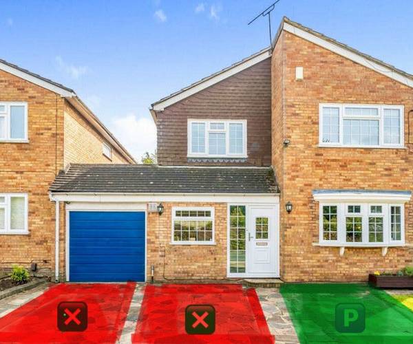 Parking on Harwell Close, HA4