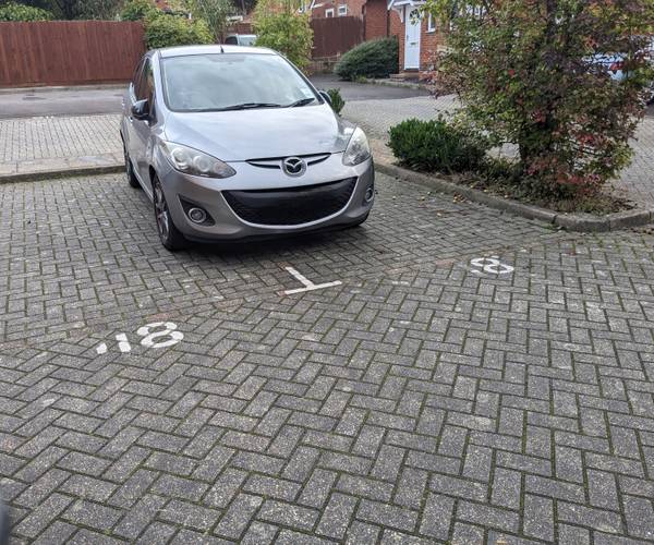 Parking on Angelica Way, PO15