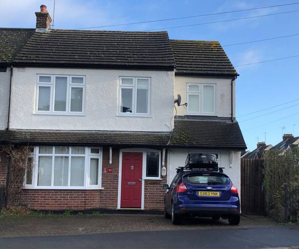 Parking on St. Johns Road, CM2