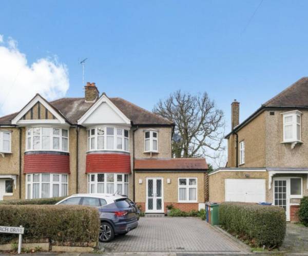 Parking on Church Drive, HA2