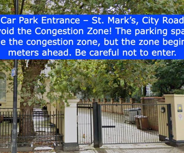 St Mark's Apartments Car Park