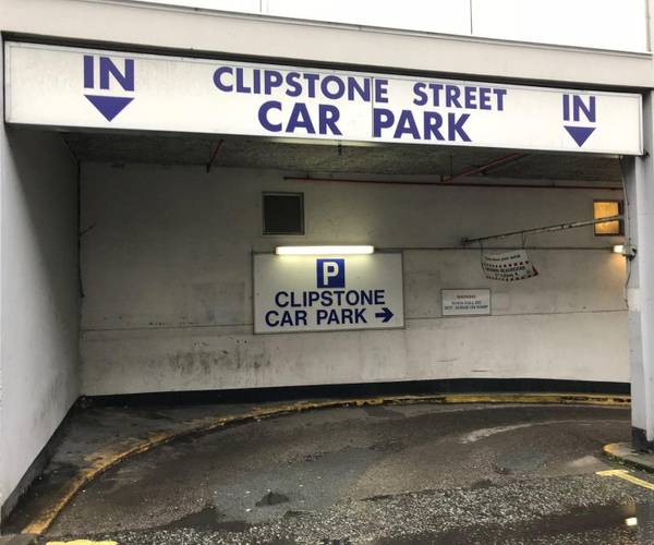 Fitzrovia, Clipstone Street Citi Car Park Pre book