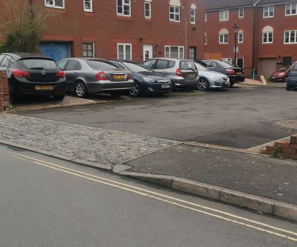 Parking on Captains Place, SO14