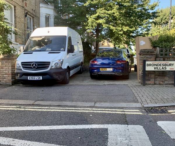 Parking on Brondesbury Road, NW6