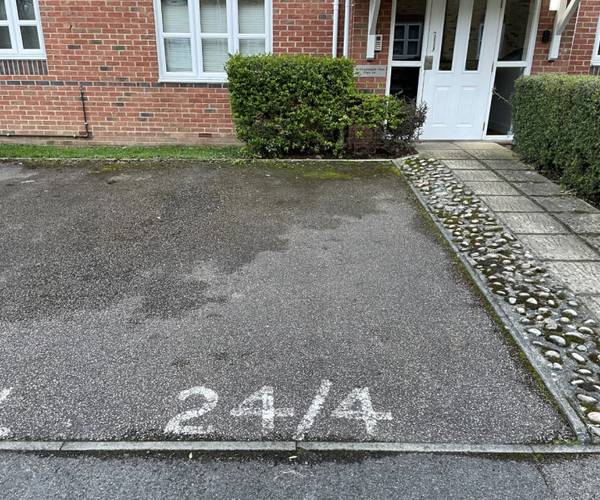 Parking on Dreadnought Close, SW19