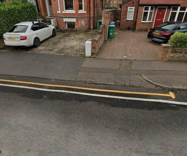Parking on Circular Road, M20