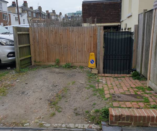 Parking on Hyde Gardens, BN21