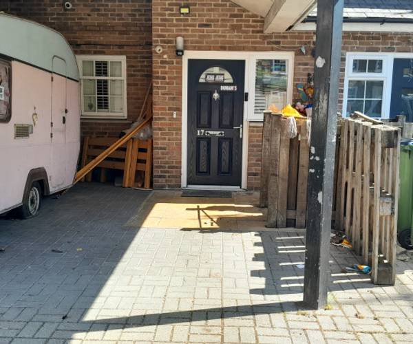 Parking on Claydown Mews, SE18