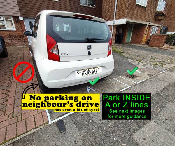 Parking on Burnley Road, NW10