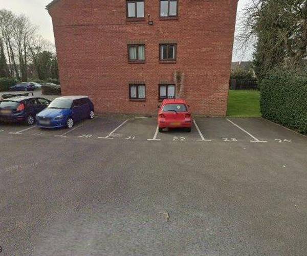 Parking on Knights Close, B23