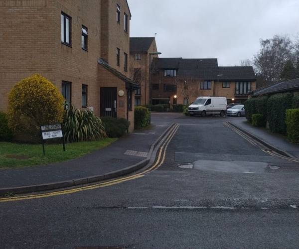 Parking on The Rowans, GU22