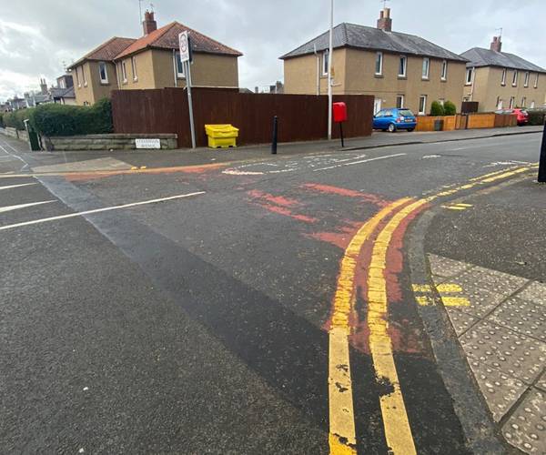 Parking on Stevenson Avenue, EH11