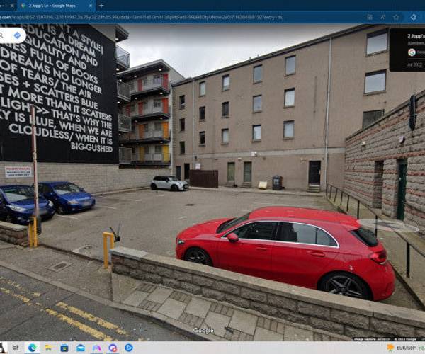 Parking on Loch Street, AB25