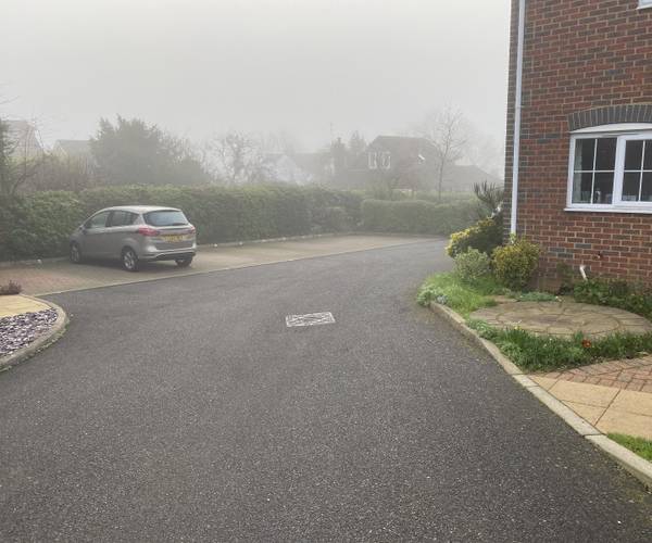 Parking on Clementine Way, HP1