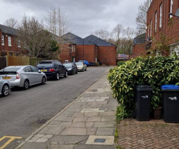 Parking on Colebrook Way, N11