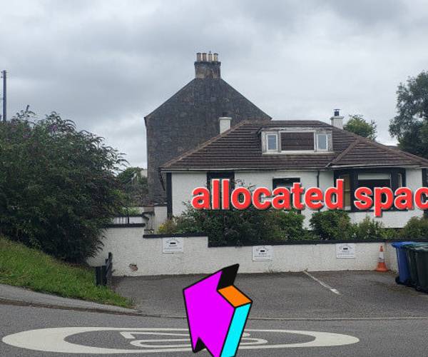 Parking on Glencruitten Road, PA34