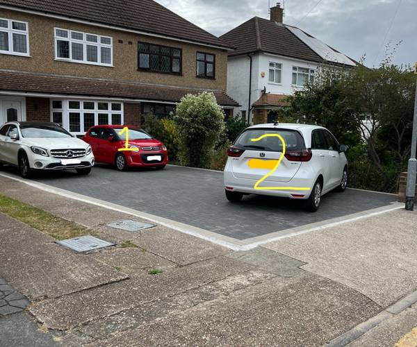 Parking on Eugene Close, RM2
