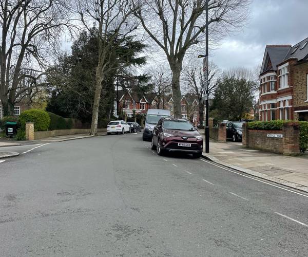 Parking on Woodville Road, W5