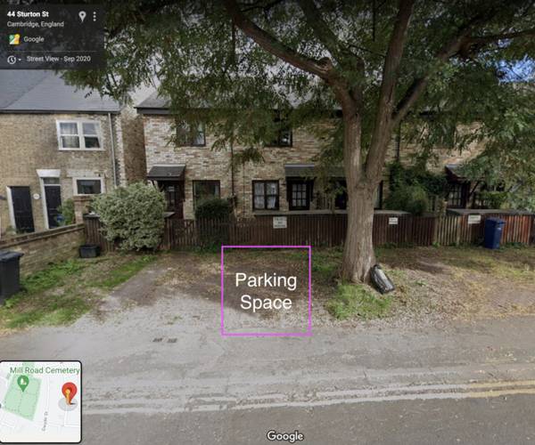 Parking on Sturton Street, CB1