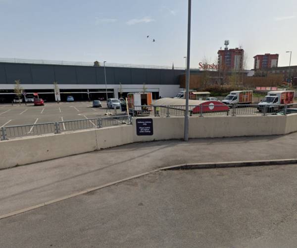Sainsbury's Wolverhampton St Marks Car Park