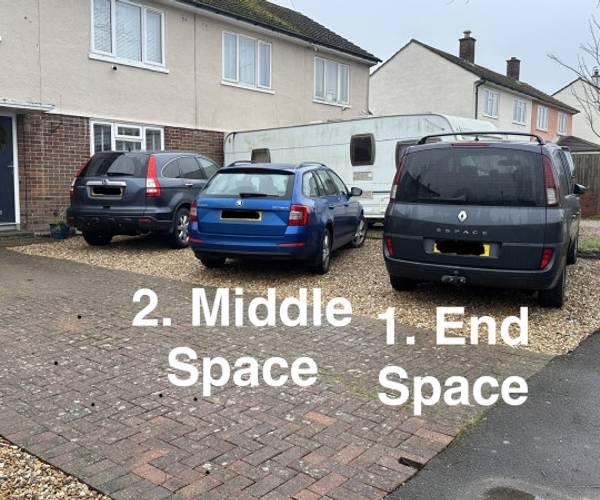 Parking on Edinburgh Drive, OX11