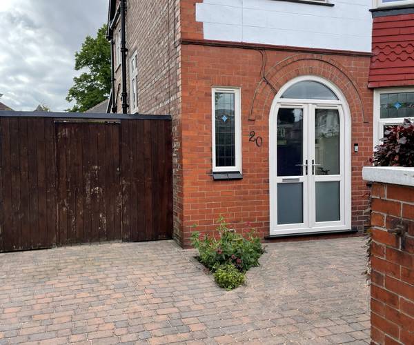 Parking on Coleridge Road, M16