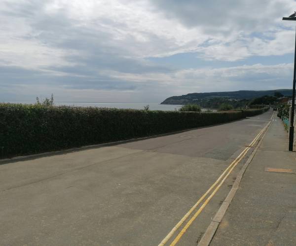 Parking on Cliff Road, PO36