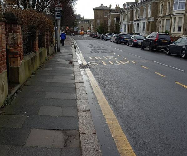 Parking on Maison Dieu Road, CT16