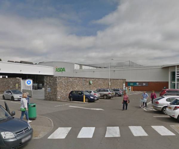 Asda Newton Abbott Car Park