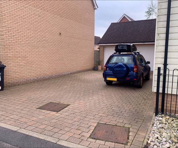 Parking on Clarke Close, CM24