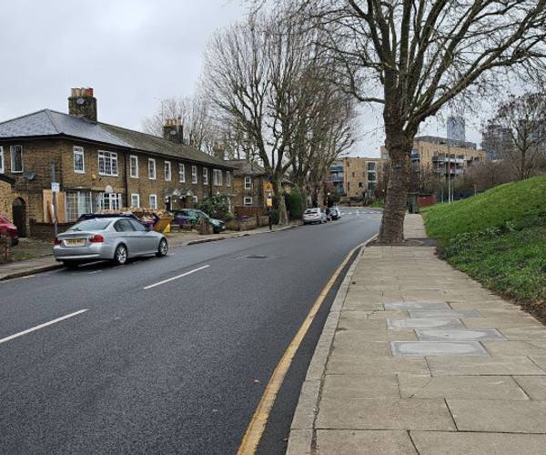 Parking on Spindrift Avenue, E14